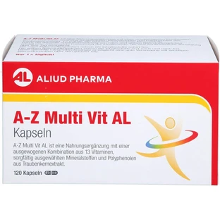 A-Z Multi Vit AL Cápsulas 120 Cápsulas