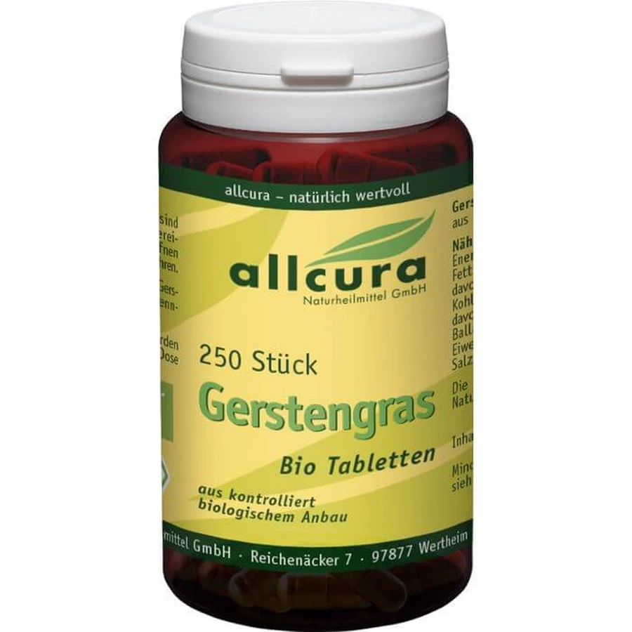 BARLEY GRASS TABLETS Organic 250 st.