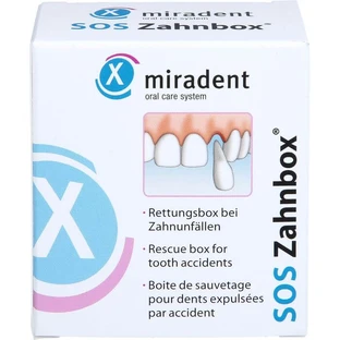 MIRADENT tooth rescue box SOS tooth box 1 pc.