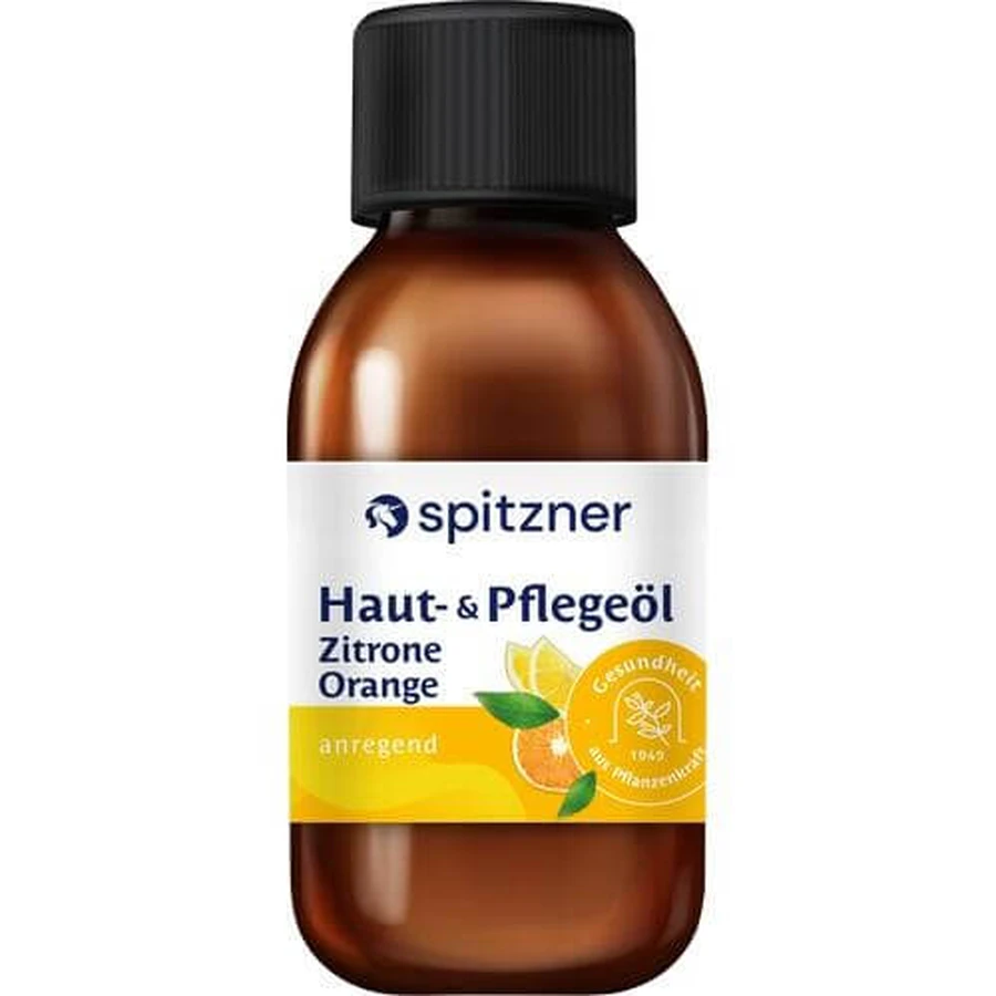 SPITZNER huile de soin pour la peau citron orange 125 ml