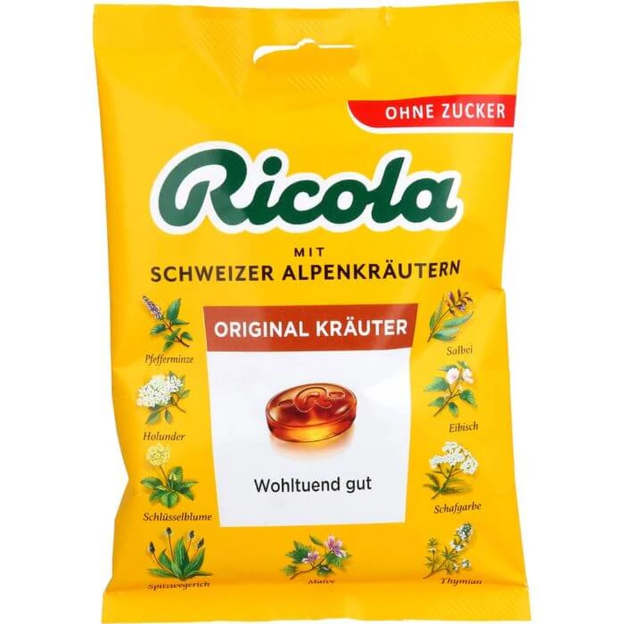 RICOLA o.Z.Beutel kruidensnoepjes 75 g