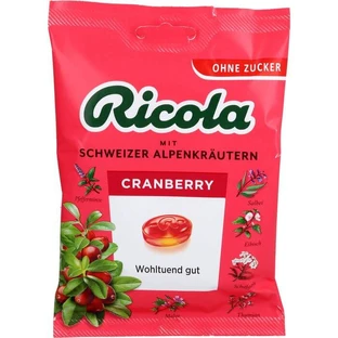 RICOLA o.Z.Beutel Bonbons à la canneberge 75 g