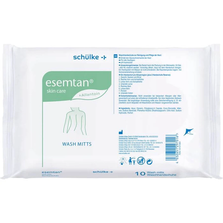 ESEMTAN wash gloves 10 pcs.