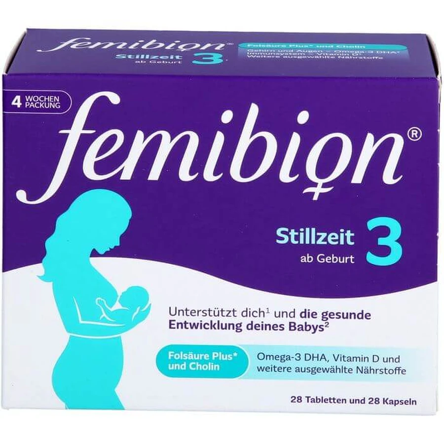 FEMIBION 3 Breastfeeding Combi Pack 56 pcs.