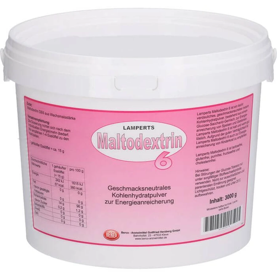 MALTODEXTRIN 6 Lamperts powder 3000 g