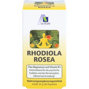 RHODIOLA ROSEA 200 mg cápsulas 60 unid.