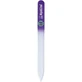 APOLINE Lima de uñas cristal 9 cm morado 1 ud.