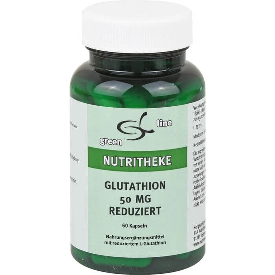 GLUTATIÓN 50 mg cápsulas reducidas 60 unid.