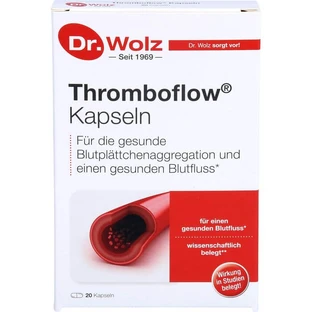 THROMBOFLOW Cápsulas Dr.Wolz 20 St.
