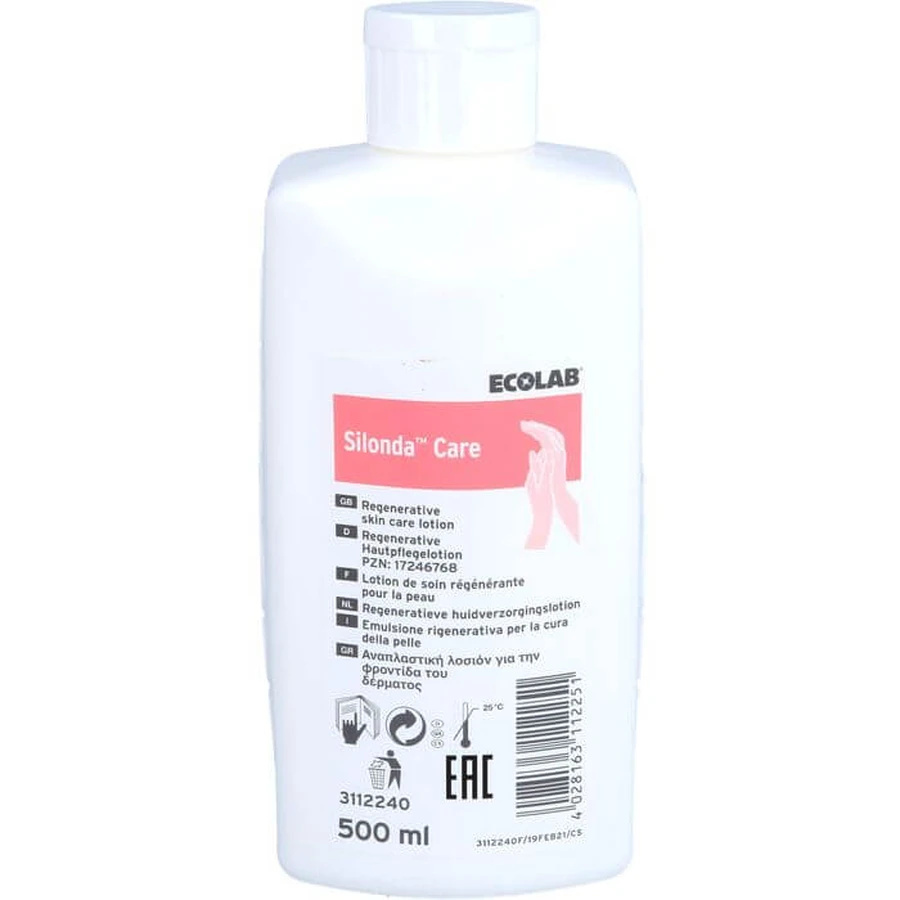 SILONDA Care loțiune de îngrijire a pielii flacon dozator 500 ml