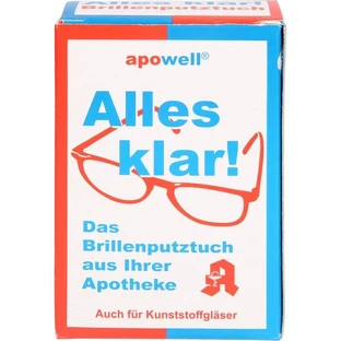 BRILLEN CLEANING WIPES All clear 10 pcs.