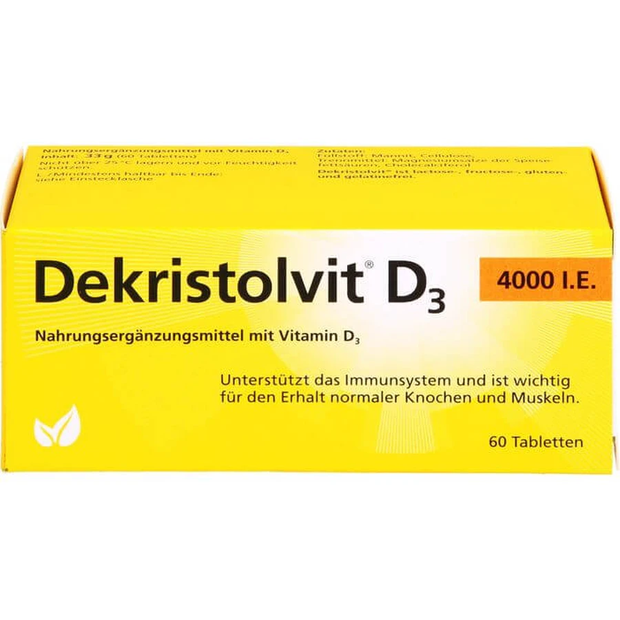 DEKRISTOLVIT D3 4000 I.E. Tabletten 60 St.