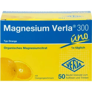 MAGNESIO VERLA 300 Naranja Gránulos 50 St.