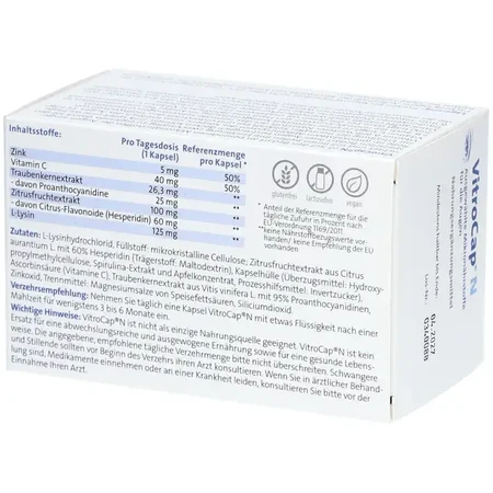 VITROCAP N Kapseln 90 St.