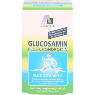 GLUCOSAMINA 750 mg+Condroitina 100 mg Cápsulas 90 Cápsulas