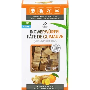 INGWER GINJER Ginger Cubes Orange 60 g