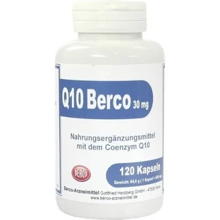 Q10 BERCO 30 mg Capsules 120 Capsules