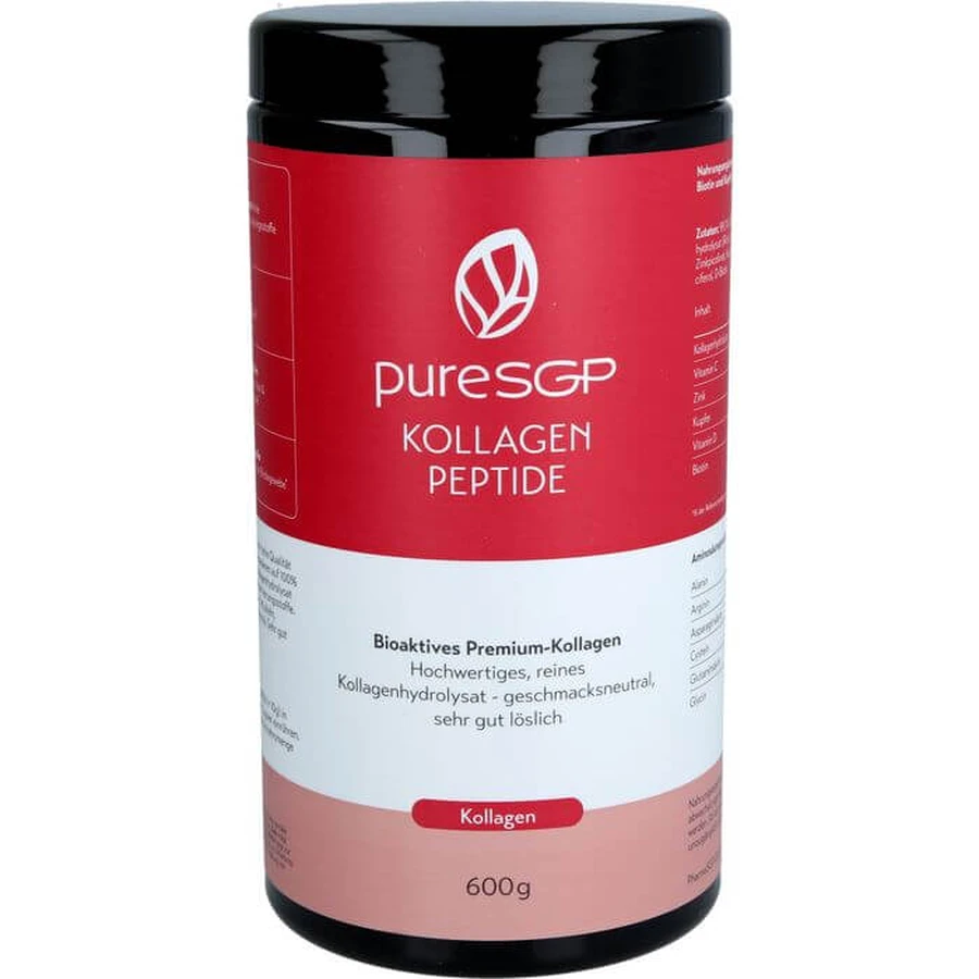 PURESGP Kollagen Peptide Pulver 600 g