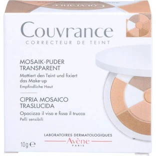 AVENE Couvrance Mosaico Polvo transparente con esponja 10 g