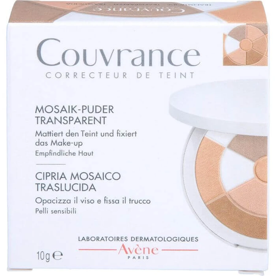 AVENE Couvrance Mosaico Polvo transparente con esponja 10 g