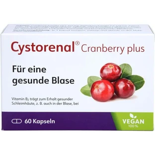 CYSTORENAL Cranberry plus Capsules 60 Capsules