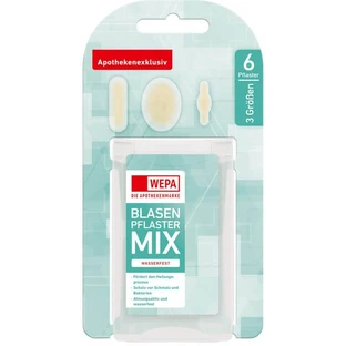 WEPA Blaarpleistermix 3 maten 6 st.