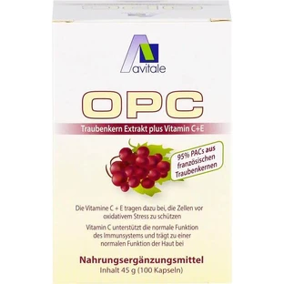 OPC GRAPE CORE Vegicapsules 100 Capsules