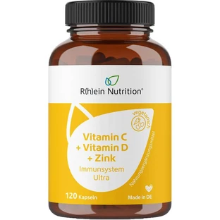 VITAMINA C+VITAMINA D+ZINC Sistema Inmunitario Ultra Cápsulas 120 Cápsulas