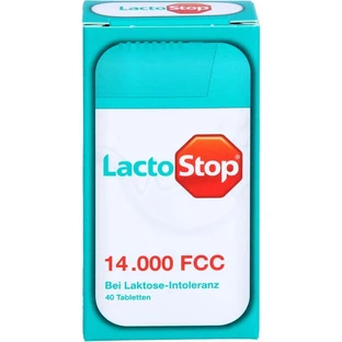 LACTOSTOP 14.000 FCC Comprimidos Dispensador 40 uds.