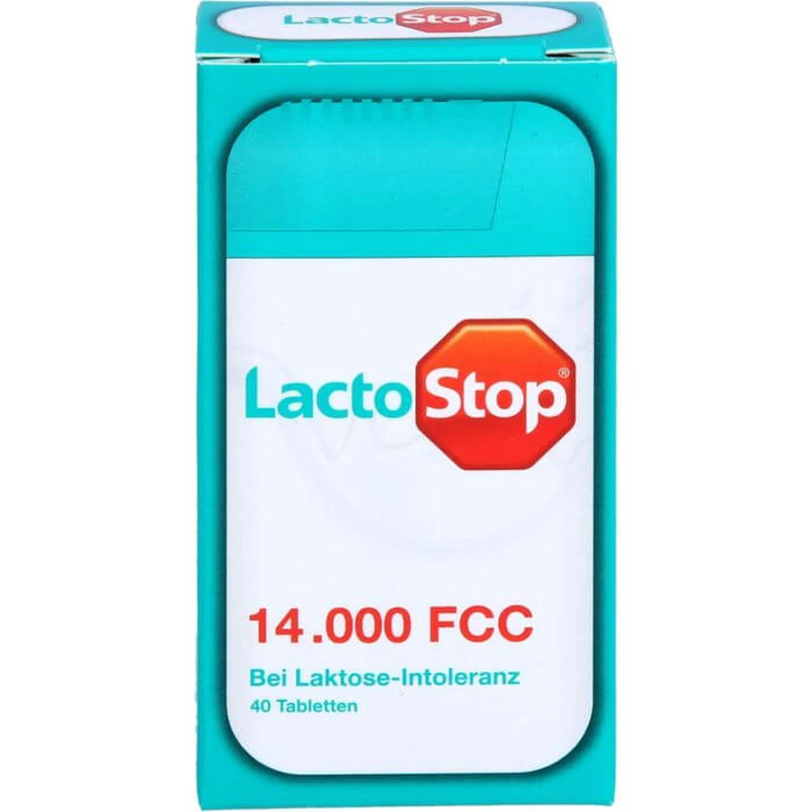 LACTOSTOP 14.000 FCC Comprimidos Dispensador 40 uds.