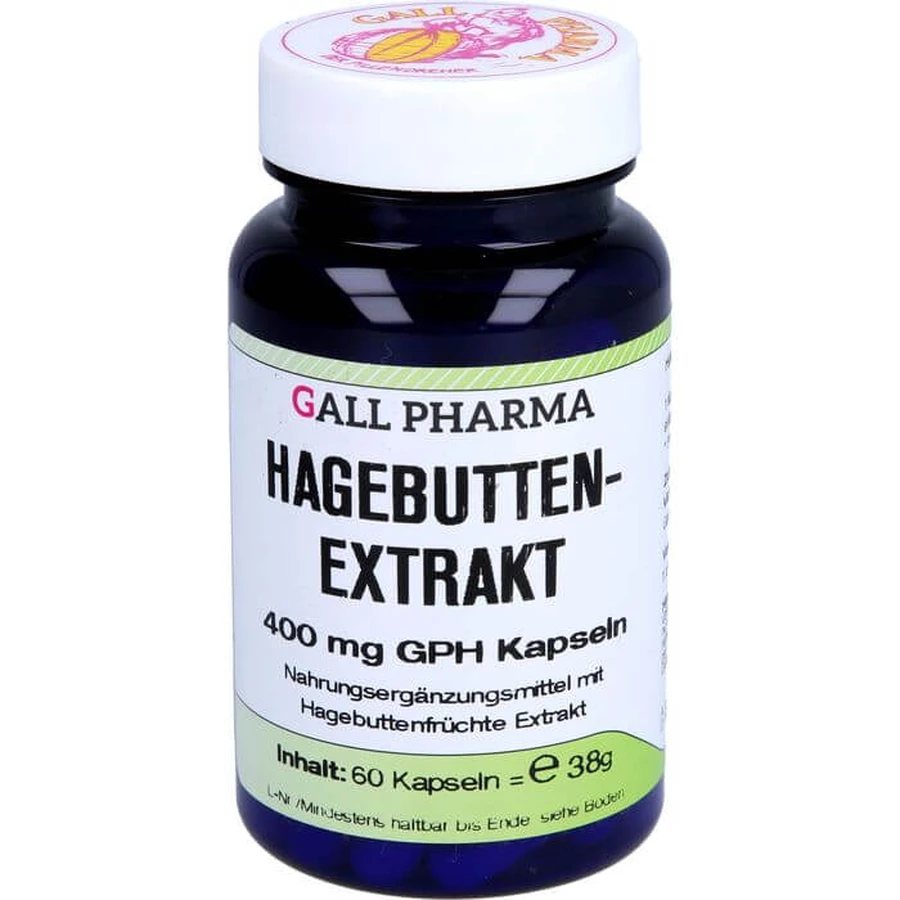 HAGEBUTTEN EXTRAKT 400 mg GPH Kapseln 60 St.