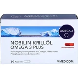 NOBILIN Krill Oil Omega-3 Plus Capsules 60 Capsules