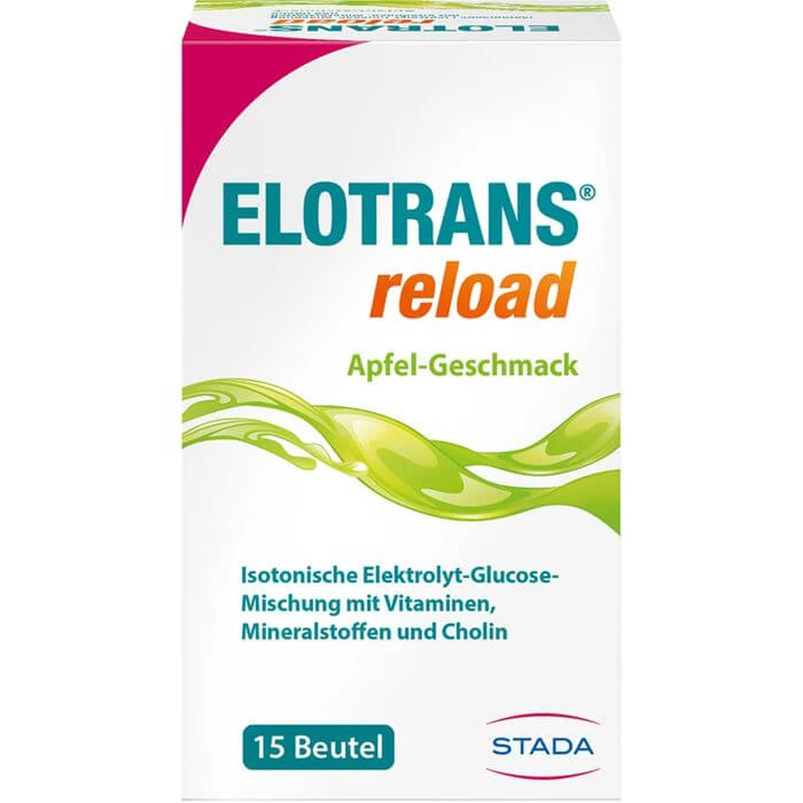 ELOTRANS reload Electrolyte Powder Apple Btl. 111,75 g