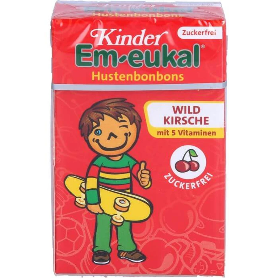 EM-EUKAL caramelos infantiles sin azúcar caja de bolsillo 40 g