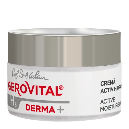 Gerovital H3 Derma+ Crema activa hidratante, 50 ml