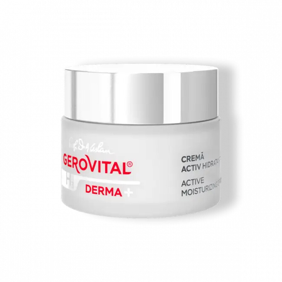 Gerovital H3 Derma+ active moisturizing cream, 50 ml, Farmec