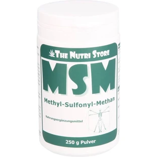MSM 100% puro metilsulfonilmetano en polvo 250 g