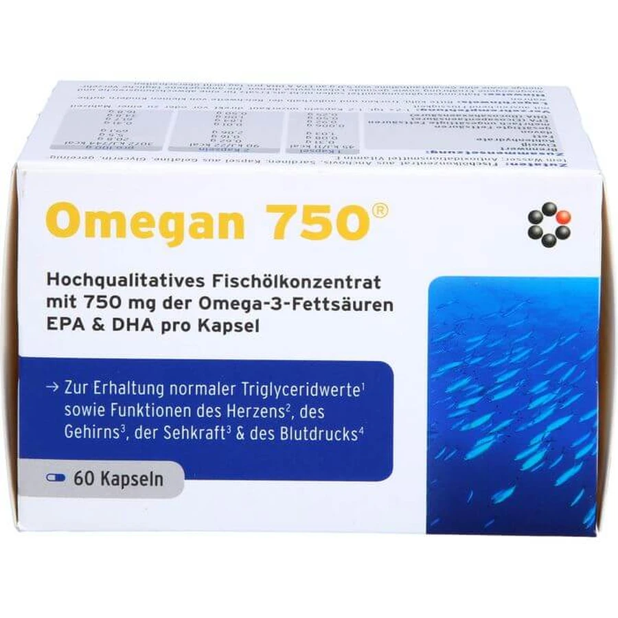 OMEGAN 750 soft capsules 60 pcs.