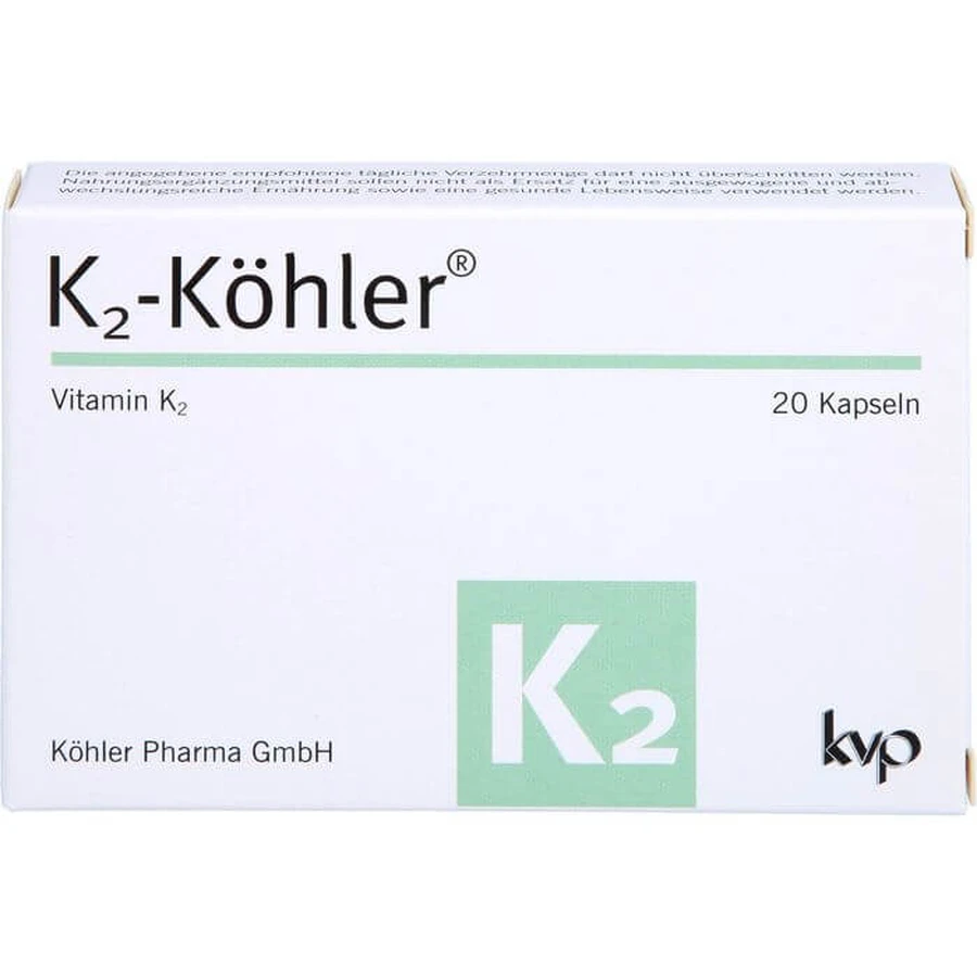 K2-KÖHLER Capsules 20 Capsules