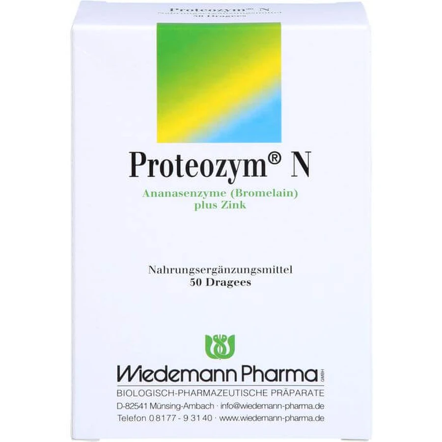 PROTEOZYM N Comprimidos recubiertos 50 St.