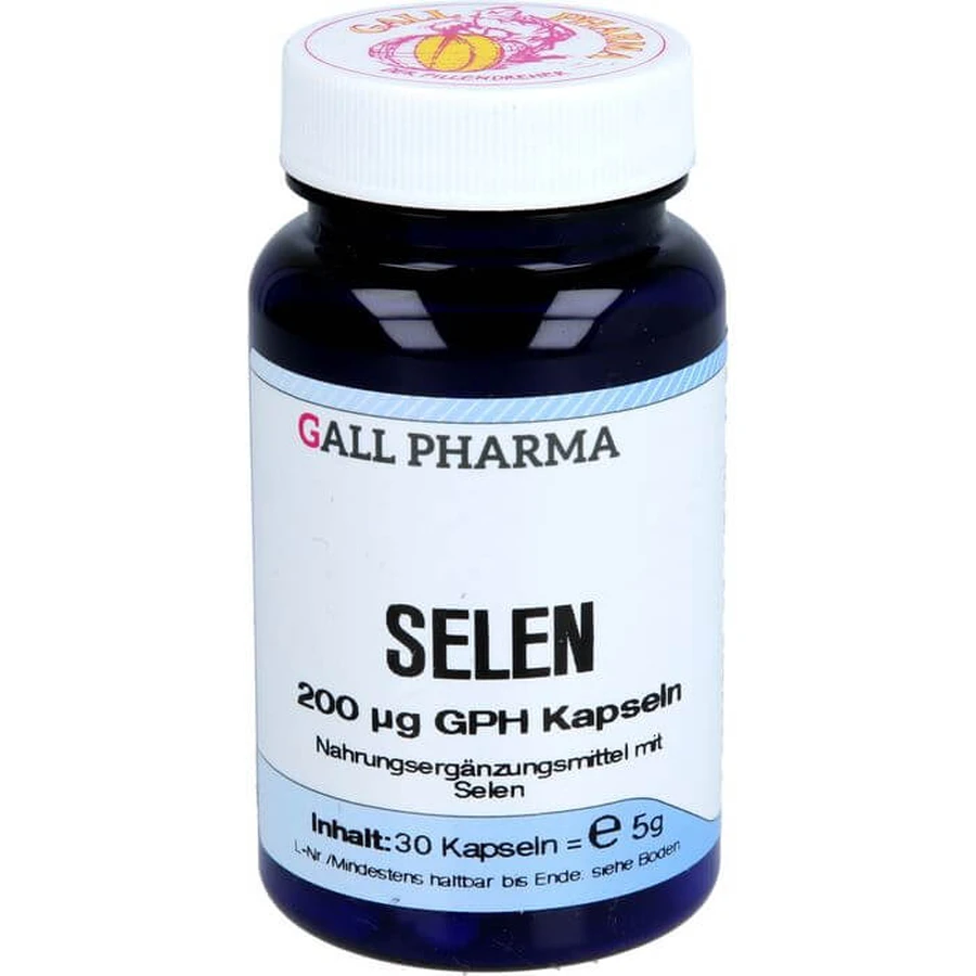 SELEN 200 µg GPH Capsules 30 Capsules
