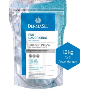 DERMASEL Sales de Baño del Mar Muerto Puras 1500 g