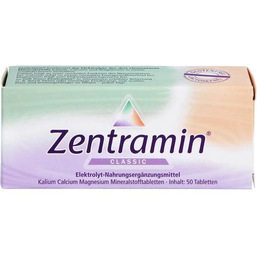 ZENTRAMIN classic comprimidos 50 unid.