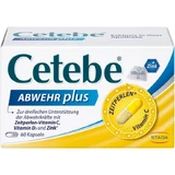 CETEBE ABWEHR plus Vitamina C+Vitamina D3+Zinc Caps. 60 Caps.