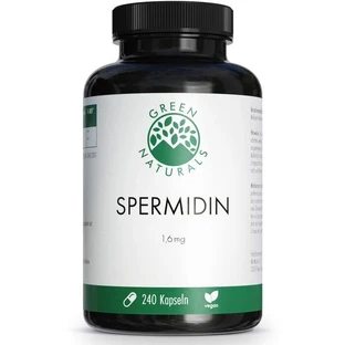 GREEN NATURALS Espermidina 1,6 mg cápsulas veganas 240 uds.