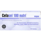 CEFASEL 100 nutri selenium tabs 60 stuks.