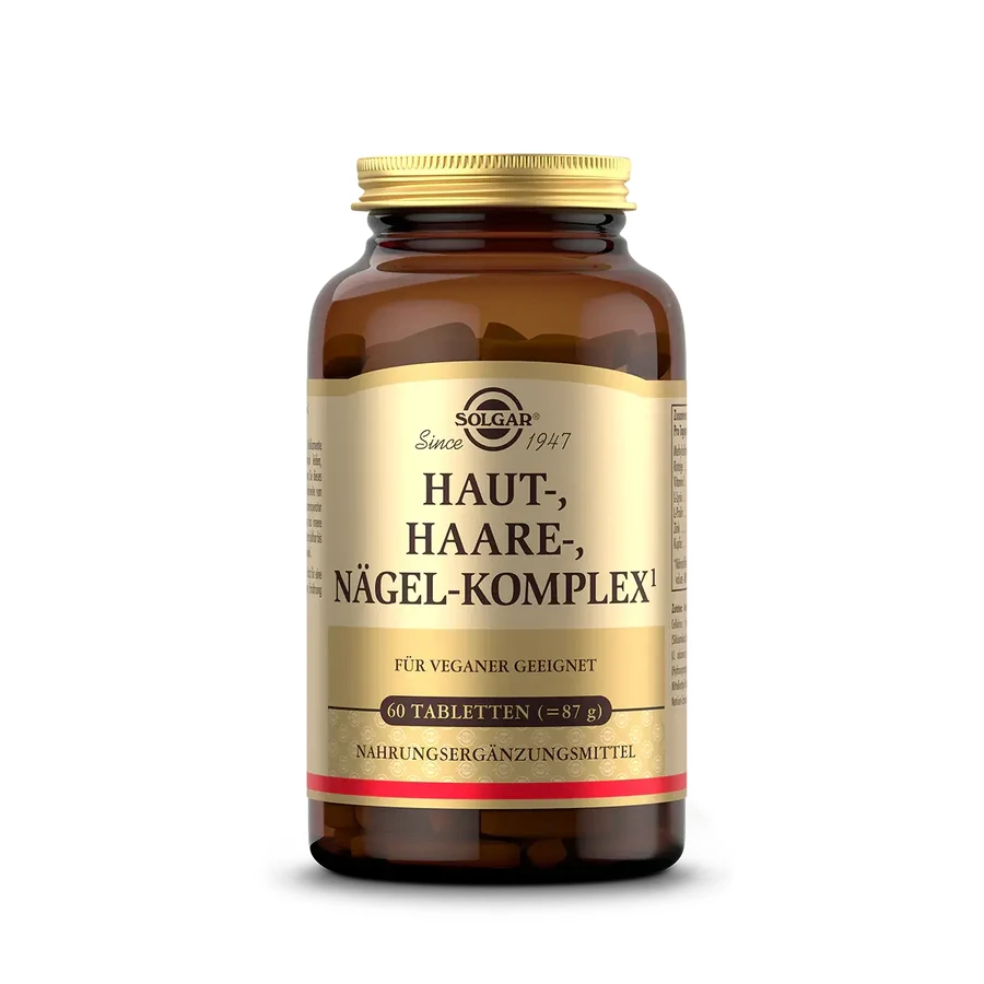 SOLGAR Huid, Haar en Nagels Complex Tabletten 120 Tabletten