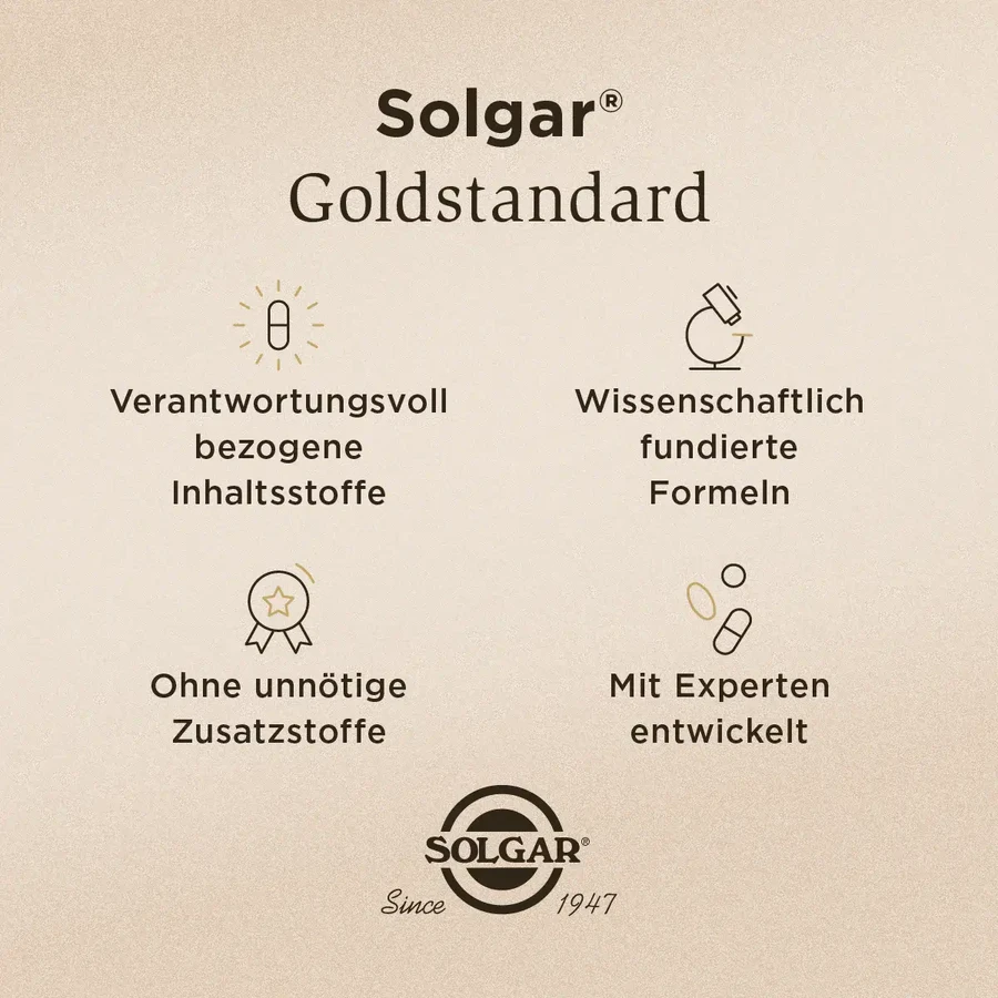 SOLGAR Huid, Haar en Nagels Complex Tabletten 120 Tabletten