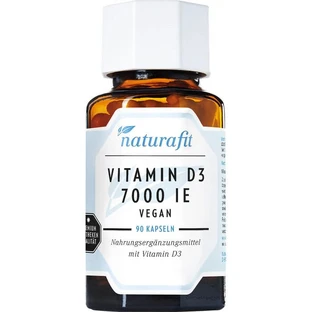 NATURAFIT Vitamin D3 7000 I.U. vegan capsules 90 pcs.