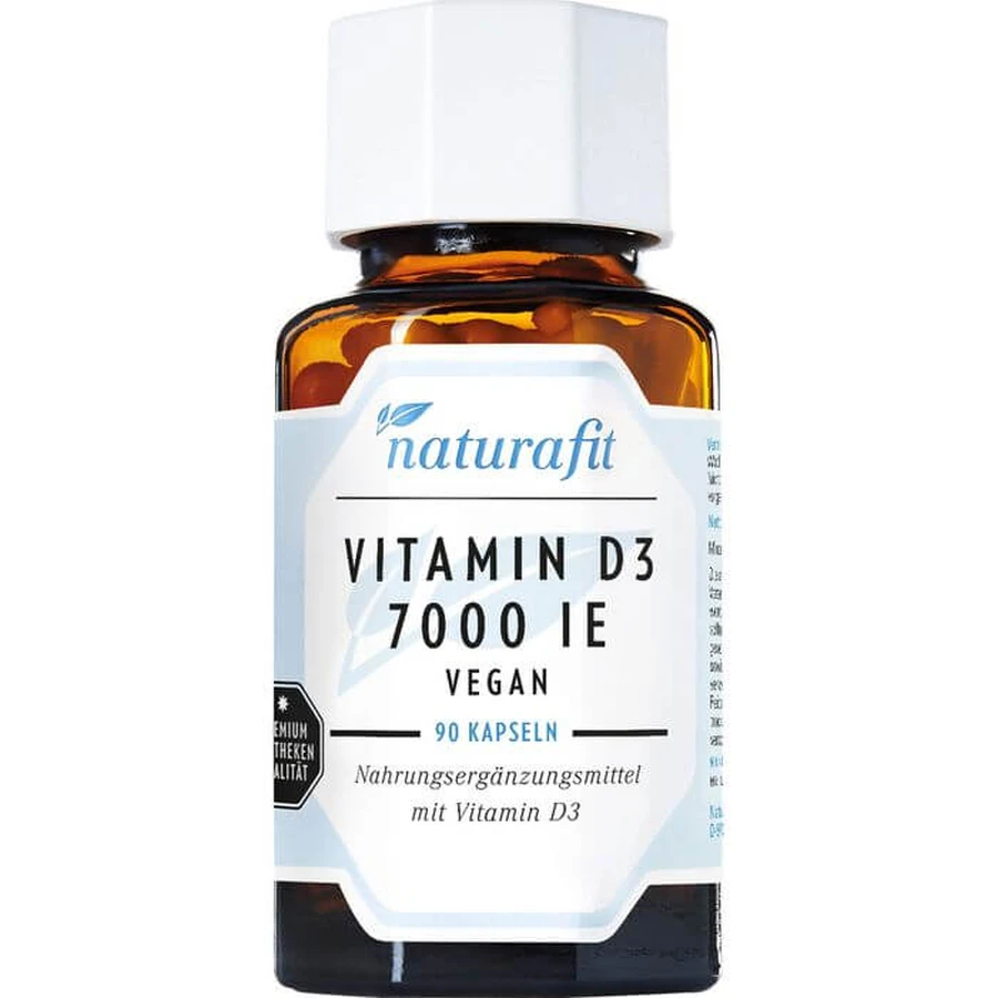 NATURAFIT Vitamin D3 7000 I.U. vegan capsules 90 pcs.
